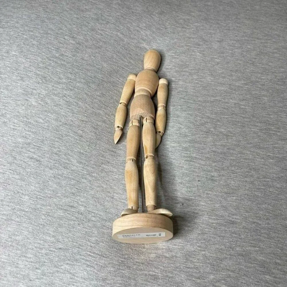 IKEA Gestalta 13” Natural Colored Artist's Display Figure